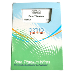 Arcs BETA TITANIUM GENIUS sans nickel | .018" X .025" U/L (10 unités/clean pack) 1