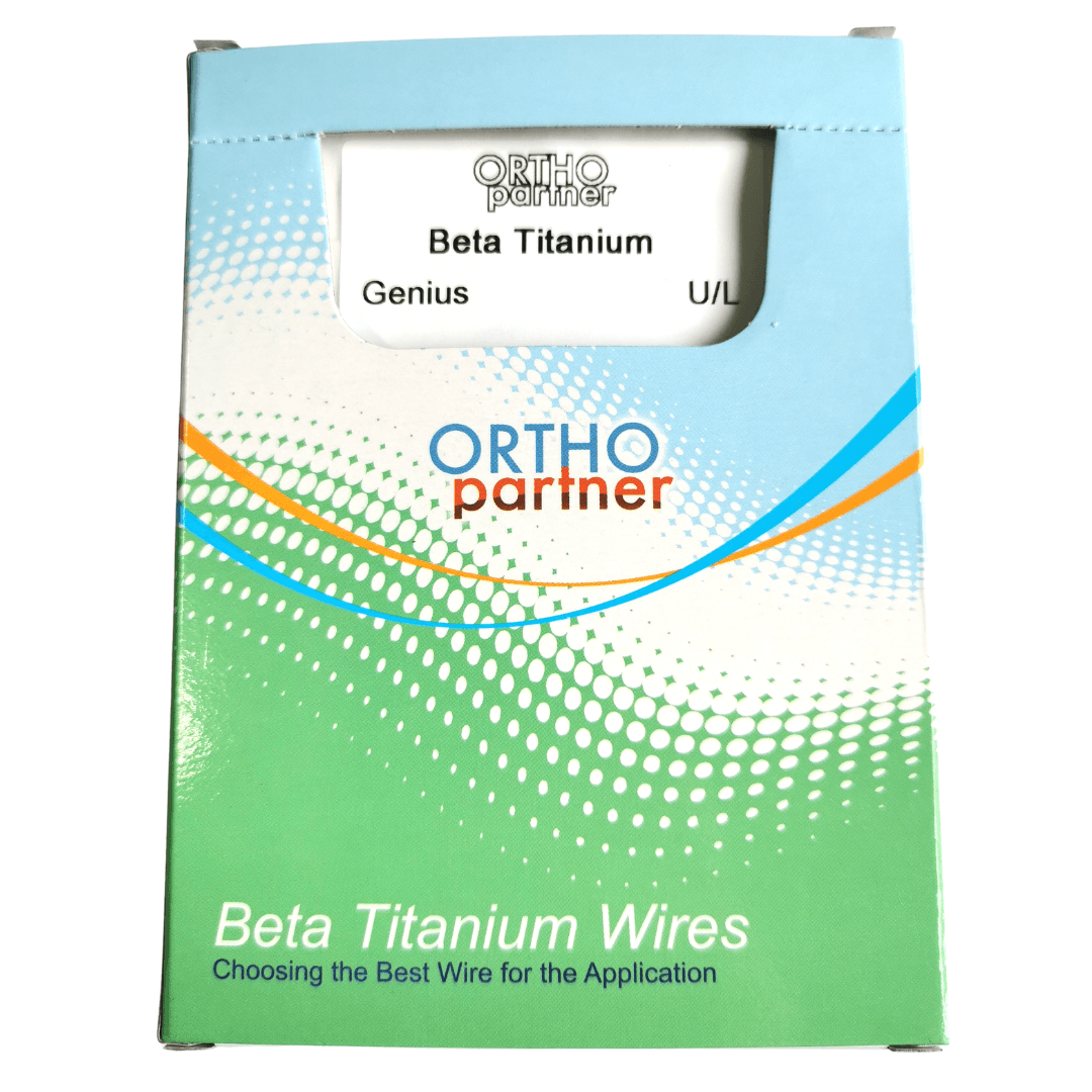 Arcs BETA TITANIUM GENIUS sans nickel | .019" X .025" U/L (10 unités/clean pack)