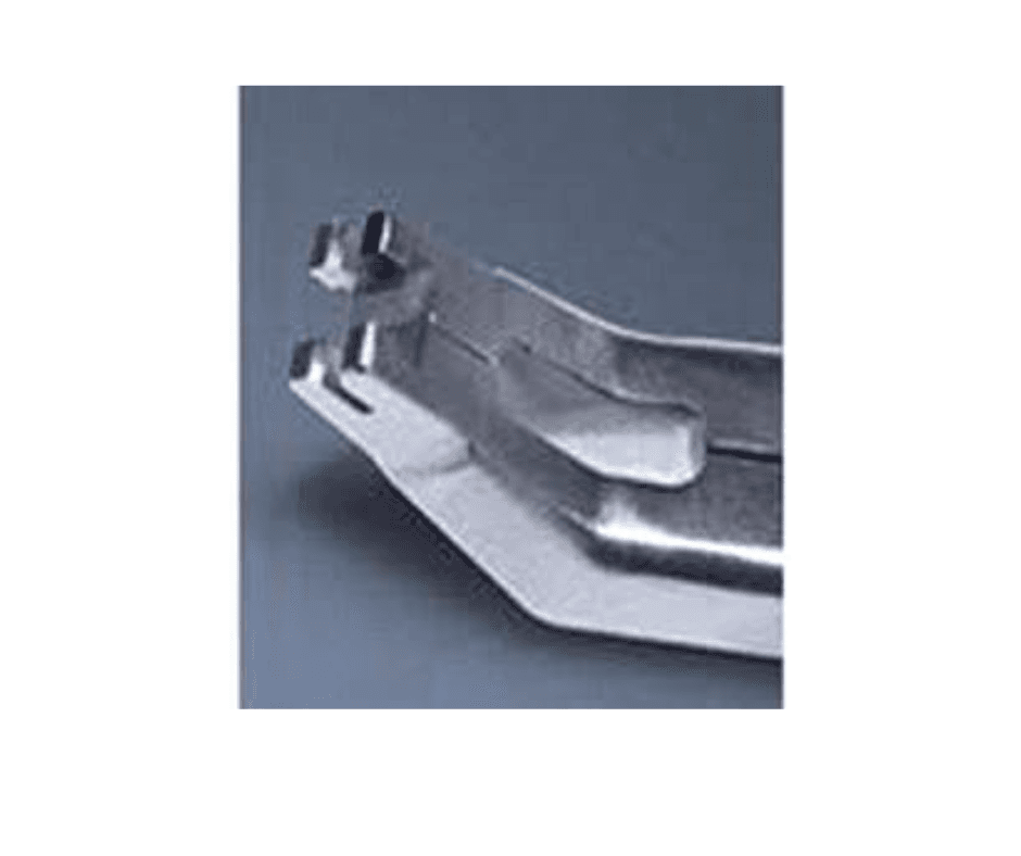 Pince à décoller les brackets céramiques et métalliques
