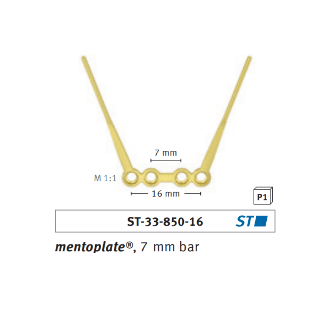 mentoplate® – 7 mm bar